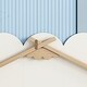 preview thumbnail 5 of 9, Natural Twin Size Pine Wood House-Shaped Bed with Guardrails, No Door