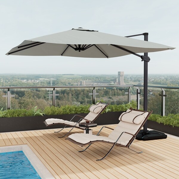 Outdoor umbrella with stand sale hotsell