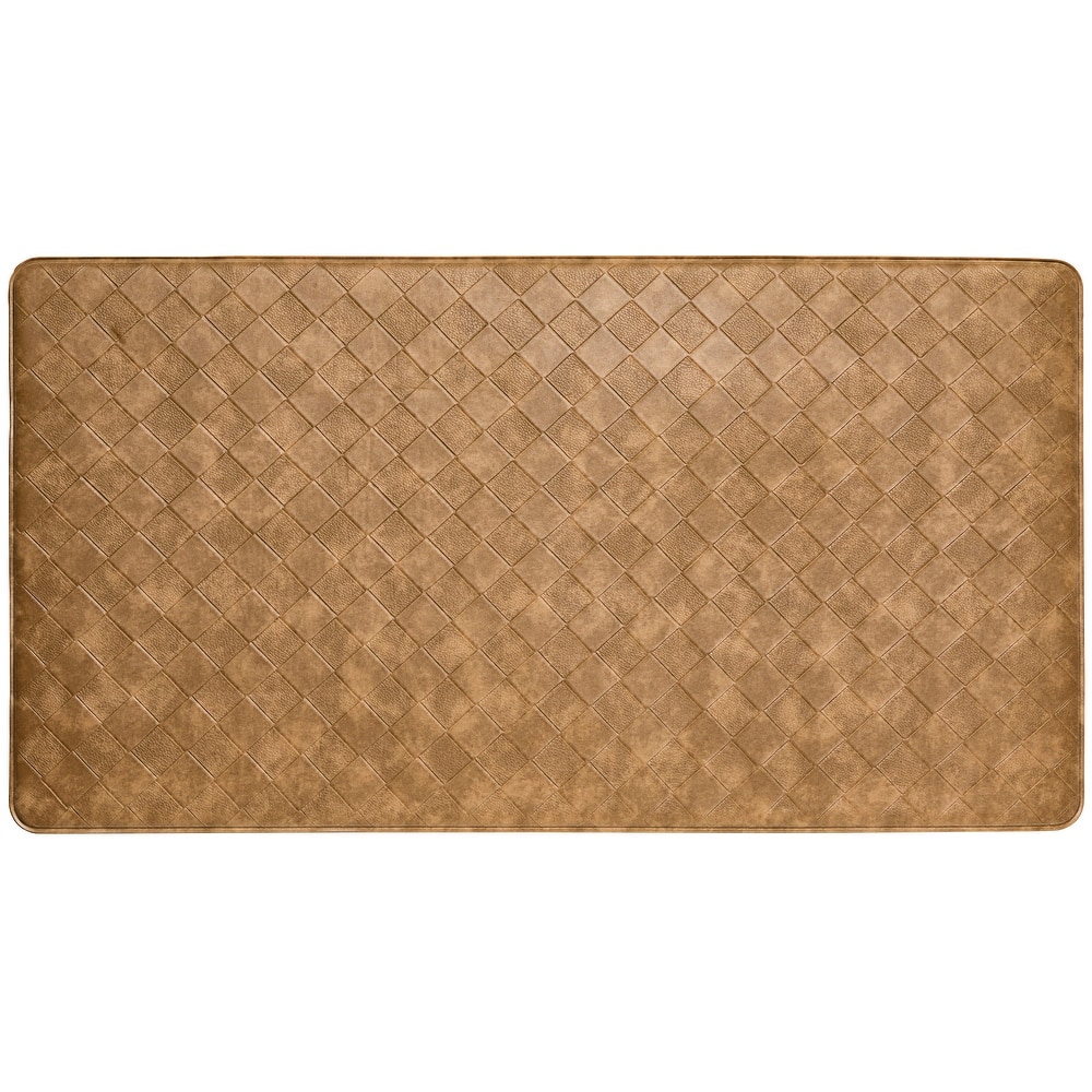 Home Dynamix Trenton Solace Traditional Diamond Textured Kitchen Mat
