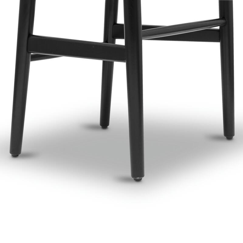 Poly & Bark Weave Chairs - Solid Wood Frame (Set of 2)