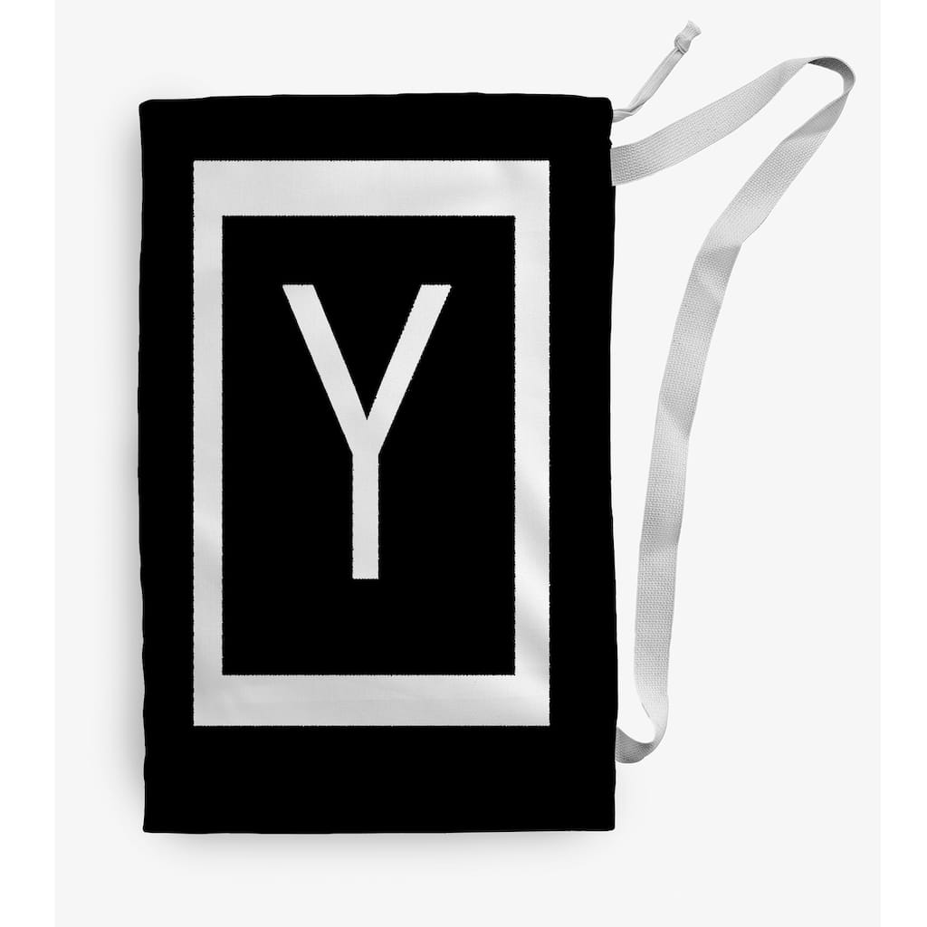 Modern Monogram Laundry Bag - 18" x 29"