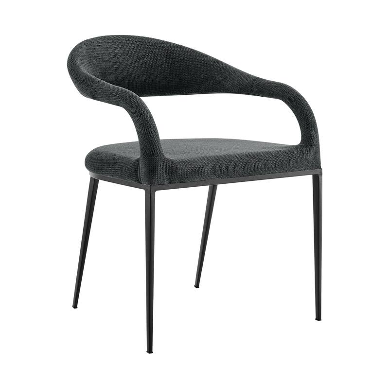 Morgan Upholstered Barrel Back Dining Chairs - Set of 2