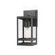 preview thumbnail 1 of 3, Nuri 1 Light Outdoor Wall Sconce