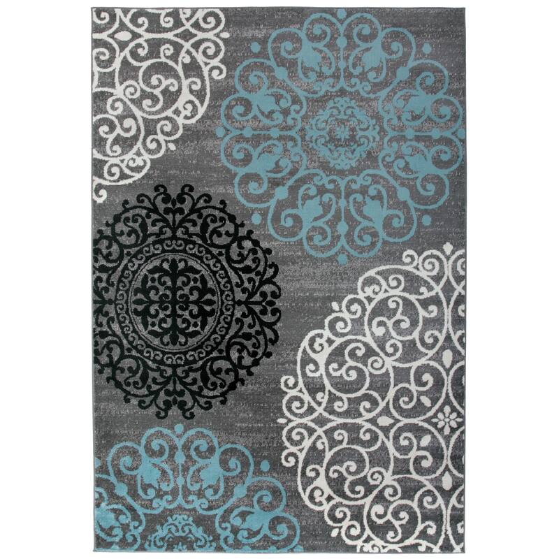 World Rug Gallery Floral Area Rug
