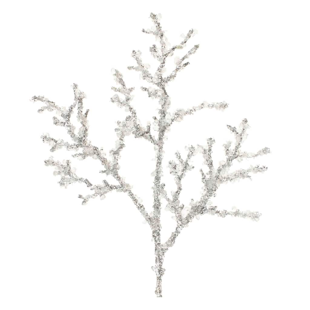 Sequin Icy Artificial Christmas Twig Spray - 17" - Set of 6