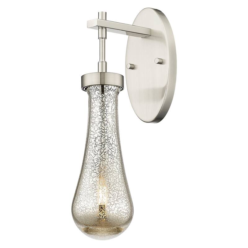 Innovations Lighting 451-1W-G451-4ME Owego 16" Tall Bathroom Sconce - Satin Nickel