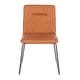 preview thumbnail 9 of 31, Carbon Loft Lyonne Industrial Dining Chair (Set of 2) - N/A Camel