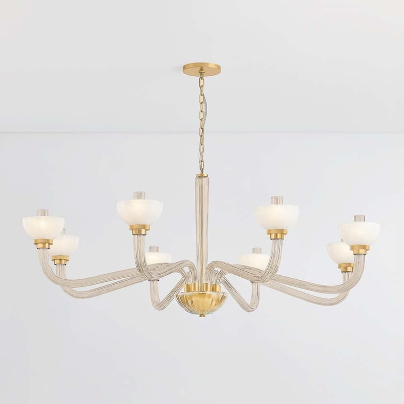 Hudson Valley Lighting 3308 St. lawrence 8 Light 62" Wide Chandelier