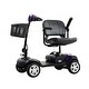 preview thumbnail 42 of 61, 4 Wheel Mobility Scooter Compact 300 Lb Load Bearing Capacity 300w Motor Wheelchair Device For Grown-ups Elderly