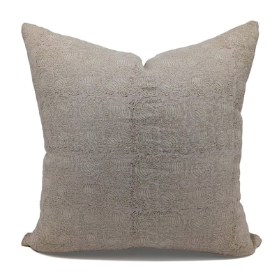 Fabdivine Linen Bohemian Block print pillow Cover