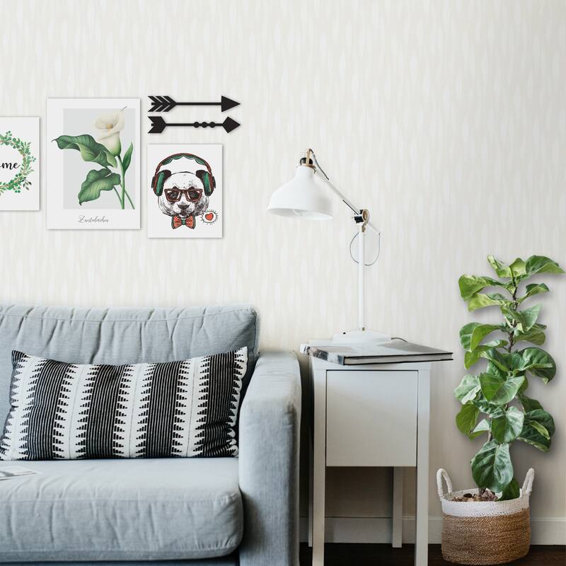 SUSSEXHOME Removable Wallpaper-Waterproof, Strippable, Light Resistance & Cleanable Wall Paper Roll-Wallpaper-Seaweed