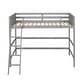 preview thumbnail 11 of 10, Solid Wood Twin Size Loft Bed with Sturdy Ladder - Elegant Design, High-Quality Pine Construction, and Enhanced Stability