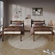 preview thumbnail 7 of 43, CraftPorch Contemporary Twin Over Twin Bunk Bed