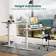 preview thumbnail 25 of 26, Modern Electric Regulate Desk with Adjustable Height Electric machine and Memory Presets for Home Office or Bedroom