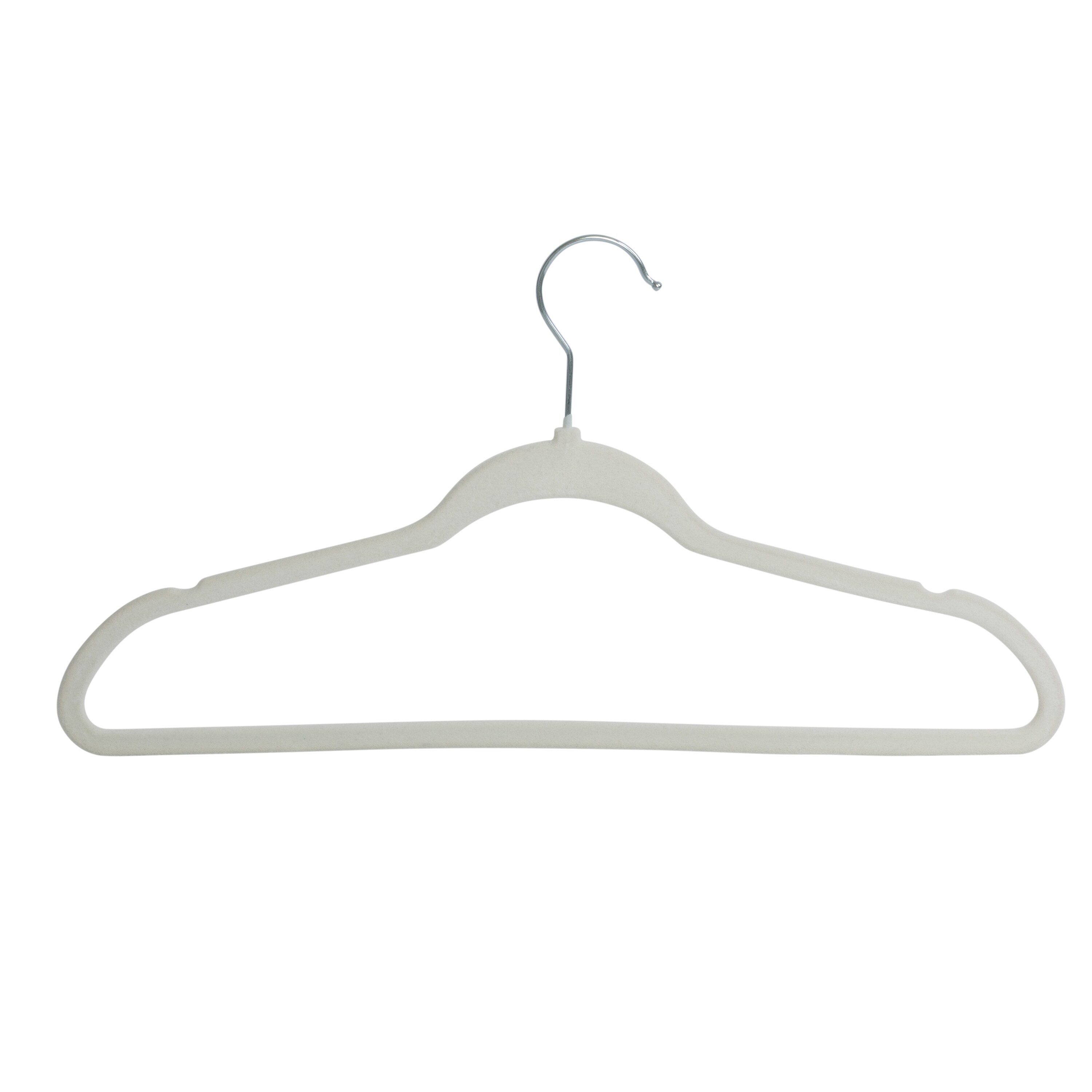 Plastic and Velvet Non-Slip Hangers (25-Pack) - On Sale - Bed Bath & Beyond  - 36530706