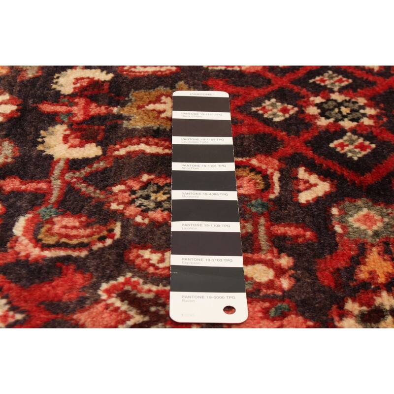 ECARPETGALLERY Hand-knotted Andelz Black Wool Rug - 3'1 x 9'4
