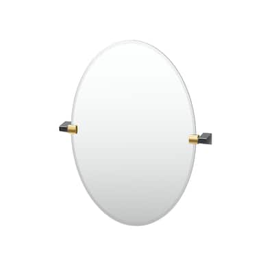 Gatco 5659 A-Line 26-1/2" x 22-1/8" Contemporary Oval Frameless