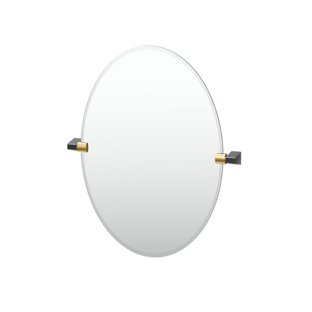 Gatco 5659 A-Line 26-1/2" x 22-1/8" Contemporary Oval Frameless