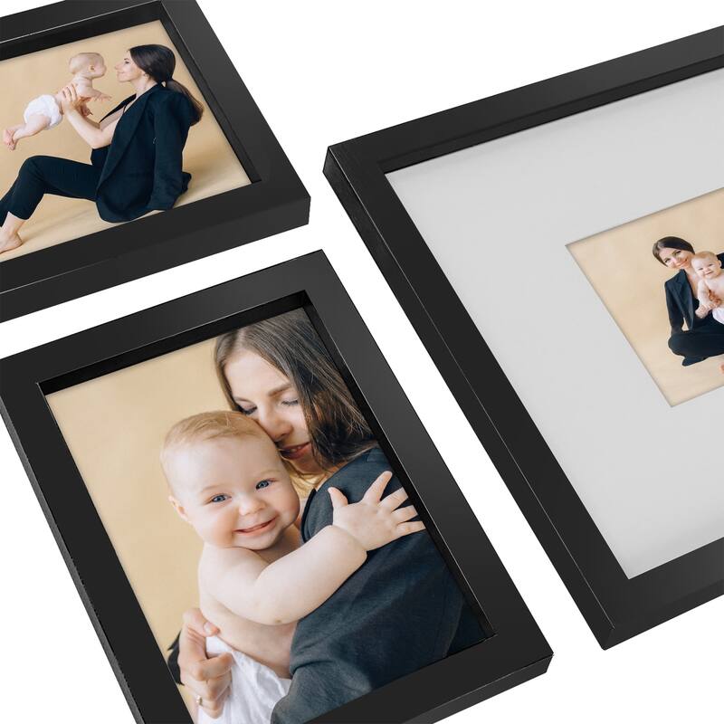 HELLO LAURA Family and Love Set Plaque Collage Photo Frame for Memories