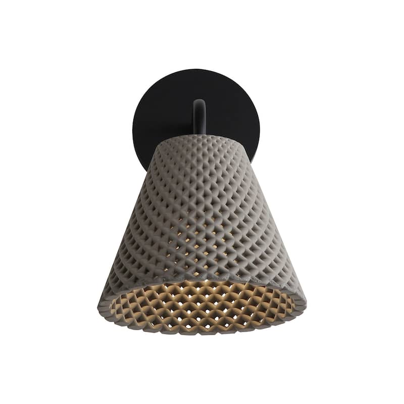Golden Lighting 2419-OWL Clarus 7" Tall Outdoor Wall Sconce