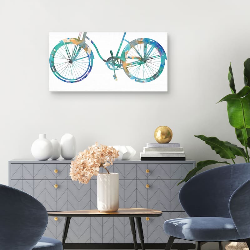 Bike Ride II Canvas Art Print