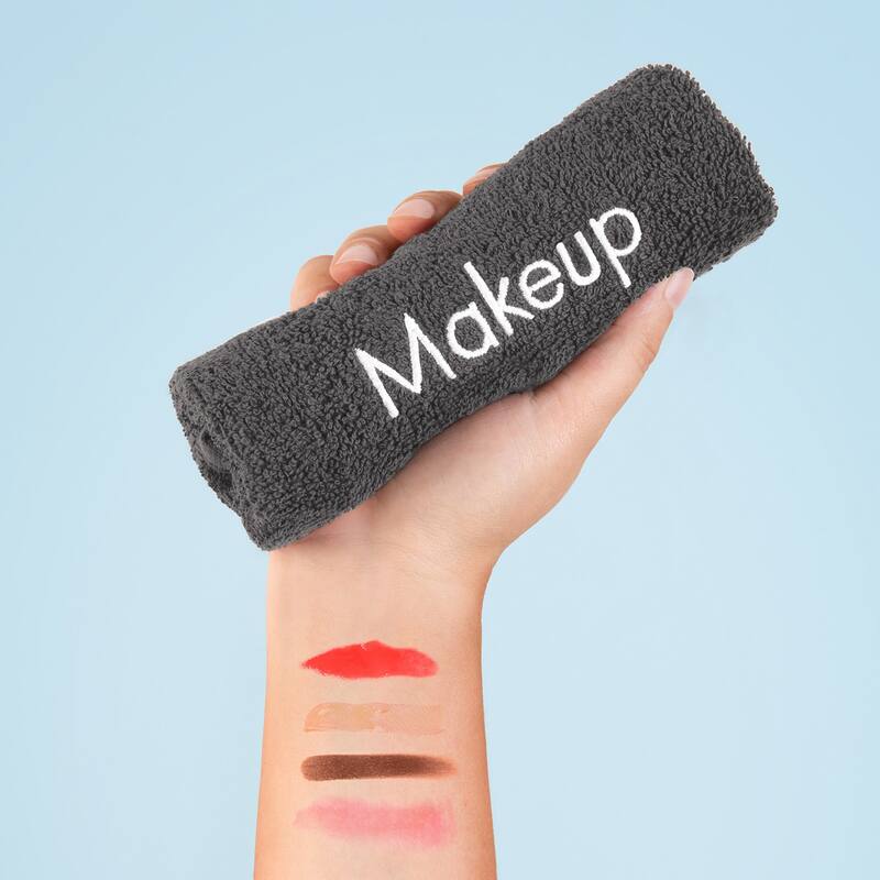 Cotton Embroidered Makeup Remover Towels - Set of 6