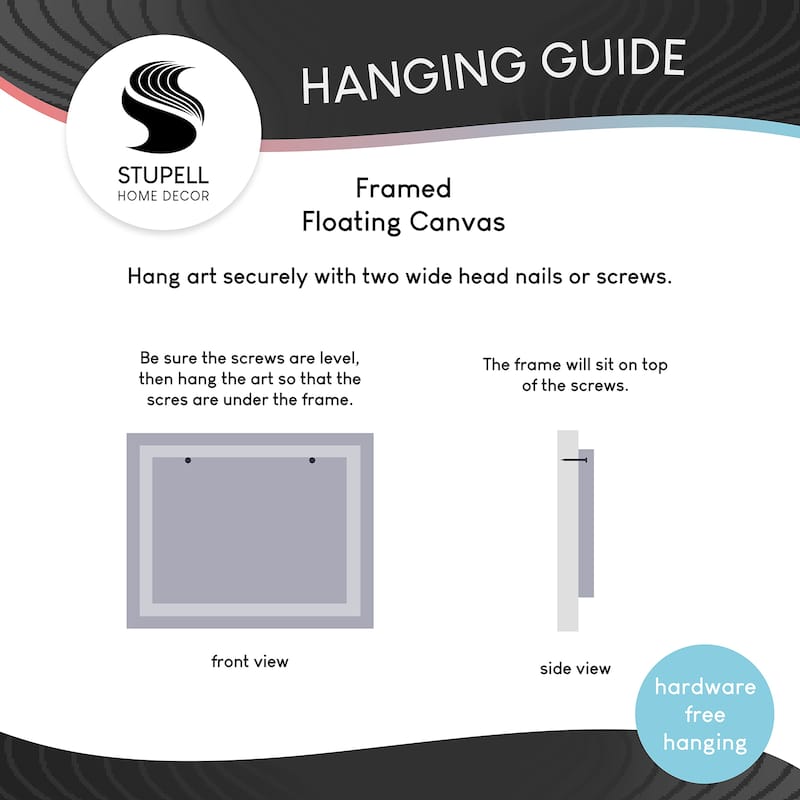 Stupell Cat & Middle Finger Framed Floater Canvas Wall Art Design by Lucia Heffernan
