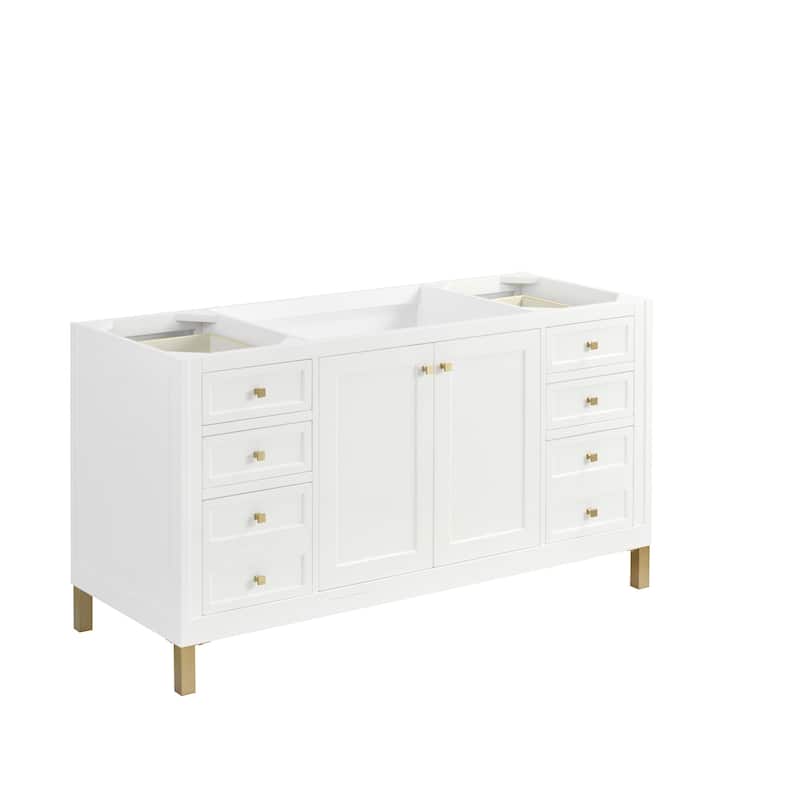 James Martin Vanities 503-V60S-3LDL Chicago 60" Free Standing Single