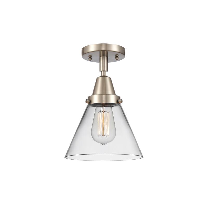 Innovations Lighting Caden Cone - 1 Light 8" Flush Mount