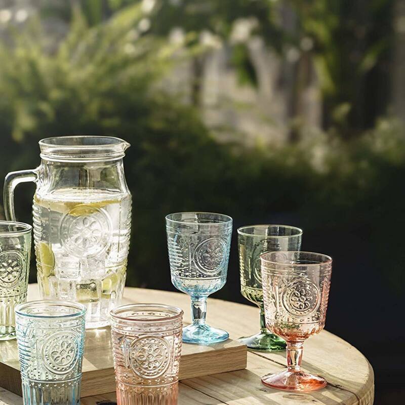 Bormioli Rocco Set of 4 Romantic Cooler Glasses - 16 oz.