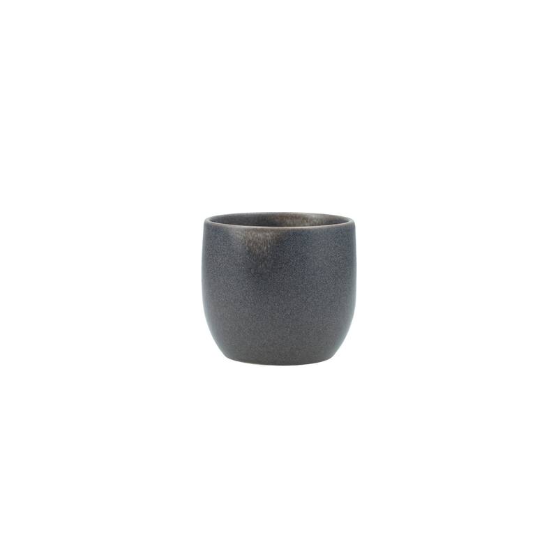 Cloud Terre Iceland Stoneware, 3" Cup (Set of 4) - 3" Cup - Volcanic Grey - 4 Piece