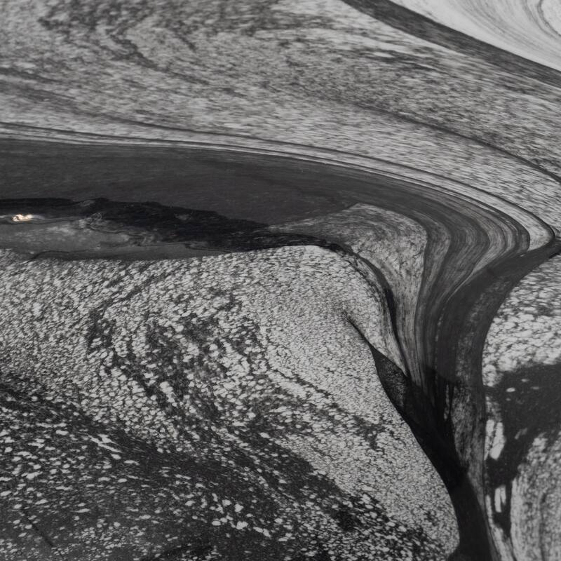 Glass Decorative Tray Marbled Swirl Pattern Modern Design Home Office