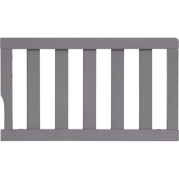 slide 2 of 5, Dream On Me Universal Convertible Crib Toddler Guard Rail Grey