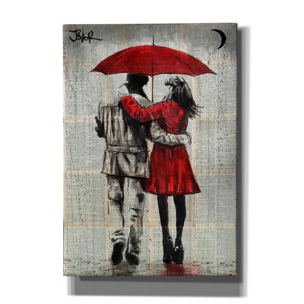 Epic Graffiti 'Fall' by Loui Jover, Canvas Wall Art