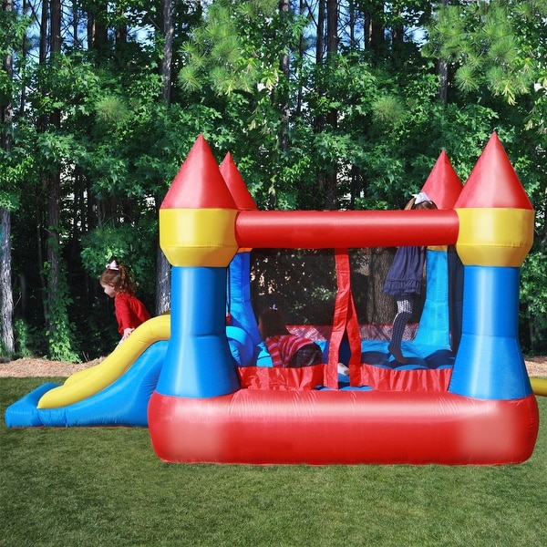 KidWise Castle Bounce And Slide Bounce House - Bed Bath