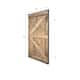 K2 Series Paneled Wood Sliding Barn Door with Installation Hardware