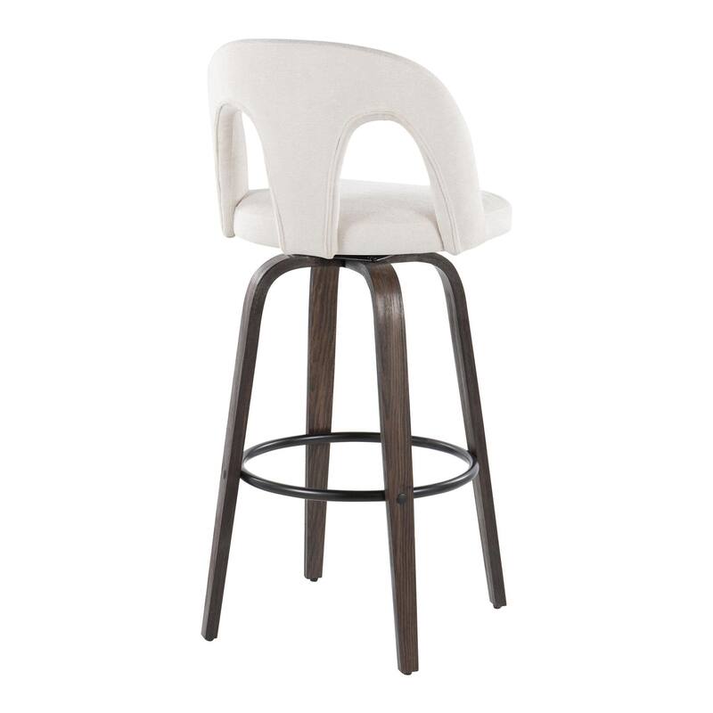 Ava Upholstered 30" Fixed-Height Counter Stool - Set of 2