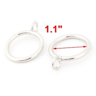 Shower Curtain Rings, 20pcs - 1.22 Inch Loose Leaf Binder Rings