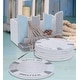 preview thumbnail 7 of 5, CoTa Global Moonlight Nautical Wooden Coaster Set with Holder 6 Pc Set - 4.25 x 3.15 x 4 inches