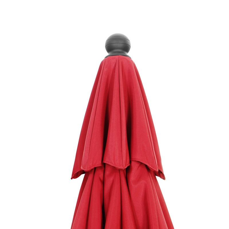 Ainfox 10ft Patio Umbrella 3-tier Outdoor Umbrella Without Base