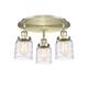 Option Antique Brass / Clear Deco Swirl