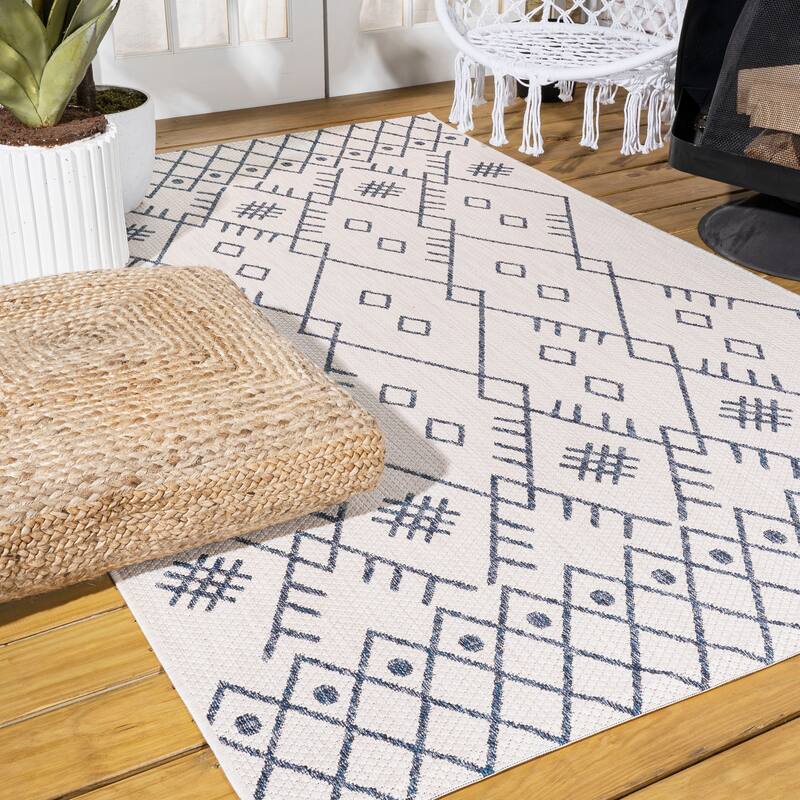 JONATHAN Y Zolak Moroccan Indoor/Outdoor Area Rug