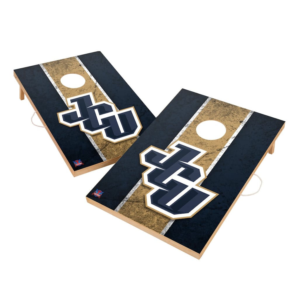 Vintage John Carroll University Blue Streaks Regulation 2x4 Cornhole Set
