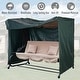 preview thumbnail 15 of 14, Outsunny Large Outdoor Swing Chair Cover for your Garden & Patio Furniture, Protects Against the Wind, UV Rays, & Water