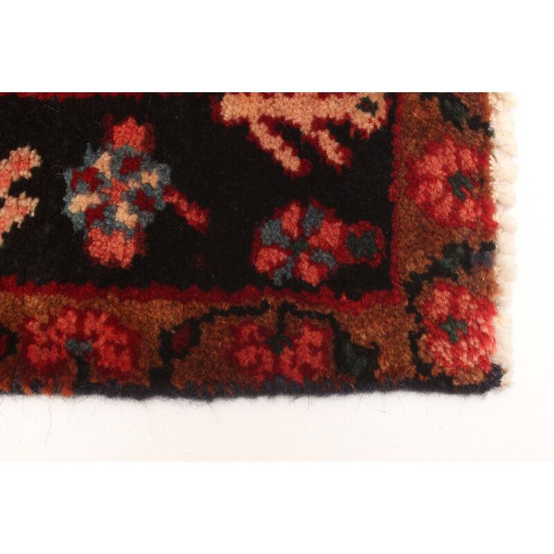 ECARPETGALLERY Hand-knotted Andelz Red Wool Rug - 3'8 x 10'2
