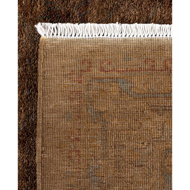 Overdyed One-of-a-Kind Hand-Knotted Area Rug - Gold - 8' 3" x 10' 2"
