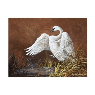 Trevor V. Swanson 'Swan' Canvas Art - Bed Bath & Beyond - 39537061
