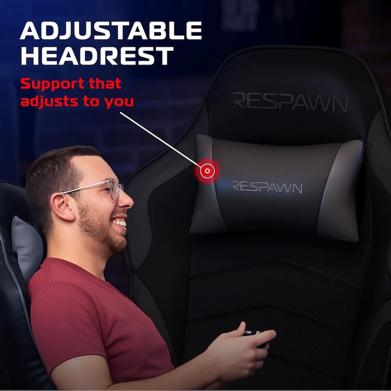 RESPAWN 900 Gaming Recliner - Reclining Gaming Chair with Footrest, Gaming Chair Recliner