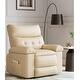 preview thumbnail 37 of 43, 37.4" Oversized Manual Recliner with Heat and Massage, 360 Swivel Rocking Chair 21.3" Seat with Cup Holder