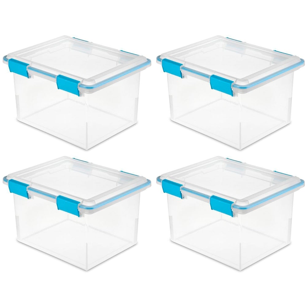 Sterilite 9.5 x 6.5 x 4 Inch Clear Open Storage Bin with Carry Handles (48  Pack), 1 Piece - Gerbes Super Markets